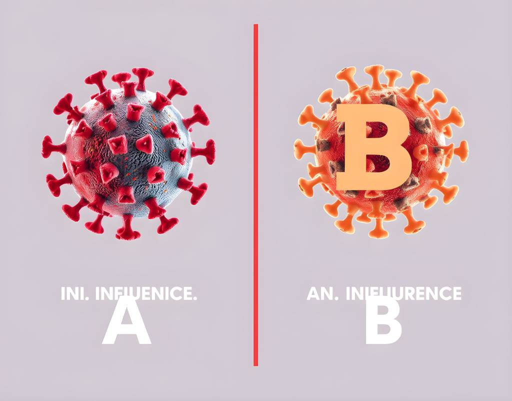 甲型流感與乙型流感區別:症狀、傳播與預防(示意圖)