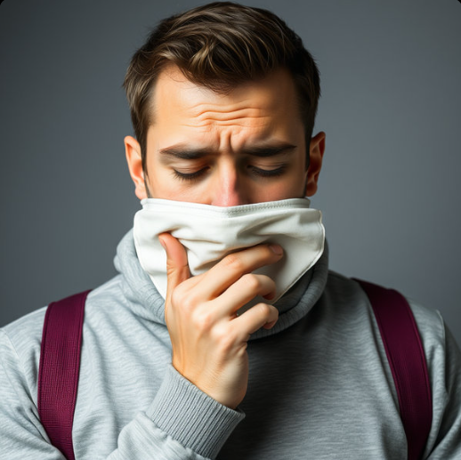 支氣管炎症狀全解析:從根源了解,虎乳靈芝助你緩解不適(示意圖)