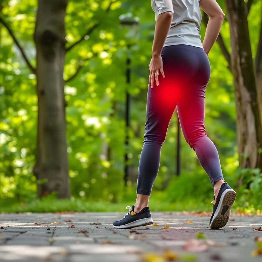 髖關節走路會痛:原因解析與天然緩解方案(示意圖)