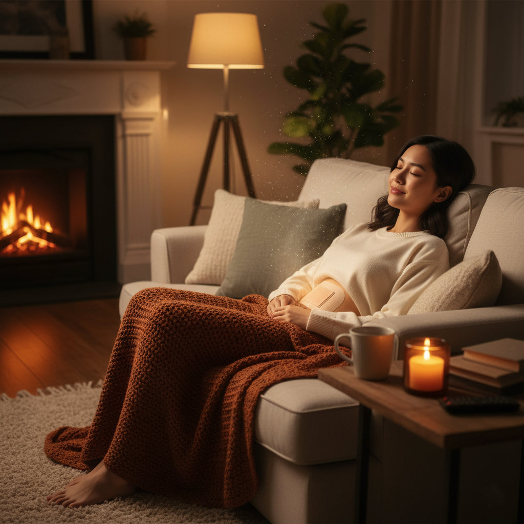 經痛舒緩與解決方法|從日常調理到保養建議(示意圖)