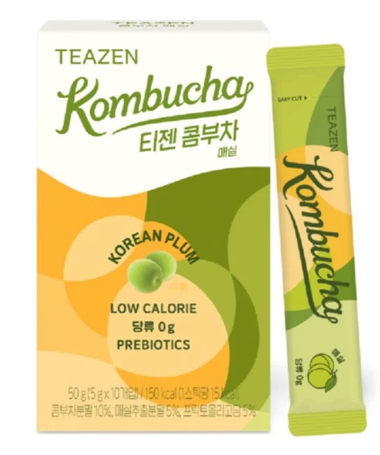 TEAZEN益生菌康普茶 (韓國梅味) 10條裝