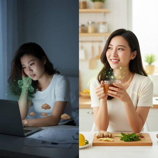 熬夜口氣重？從「脾胃濕毒」著手改善，找回清新口氣與好氣色(示意圖)