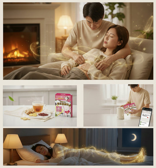 經期暖宮必備！女生調理指南｜男朋友悄悄加分的秘密，原來是這個…(示意圖)