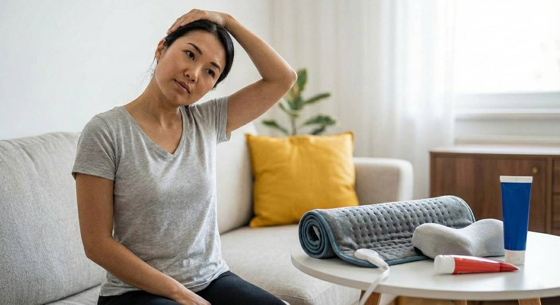 頸痛解決方法｜日常改善技巧與暖療推薦(示意圖)