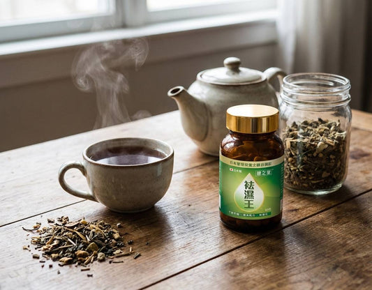 去濕茶與祛濕王差別有哪些？從功效、適用族群一次看懂(示意圖)