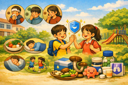 提升兒童免疫力｜5大方法增強抵抗力(插圖)