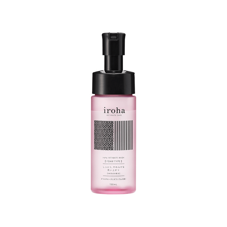 iroha 弱酸性私密潔淨泡沫 150ml (大馬士革玫瑰與天蘭葵香)