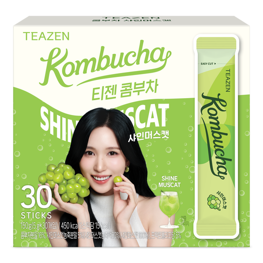 TEAZEN益生菌康普茶(香印青提味) 30包 Twice MINA 限定版