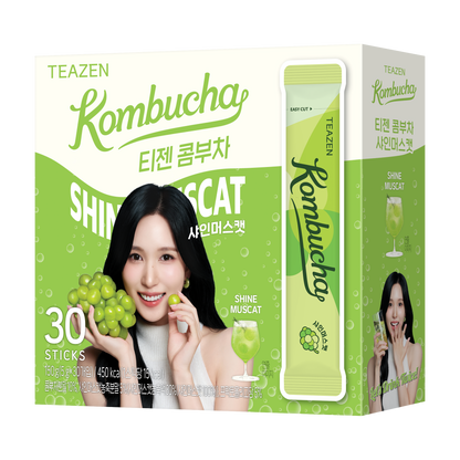 TEAZEN益生菌康普茶(香印青提味) 30包 Twice MINA 限定版