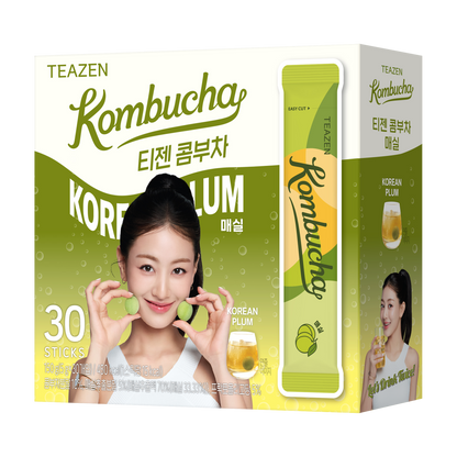 TEAZEN益生菌康普茶(韓國梅味) 30包 TWICE志效限定版