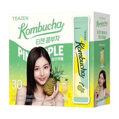 TEAZEN益生菌康普茶(菠蘿味) 30包 Twice娜璉 限定版