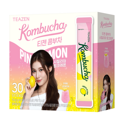 TEAZEN益生菌康普茶(西西里檸檬味) 30包 Twice Sana  限定版
