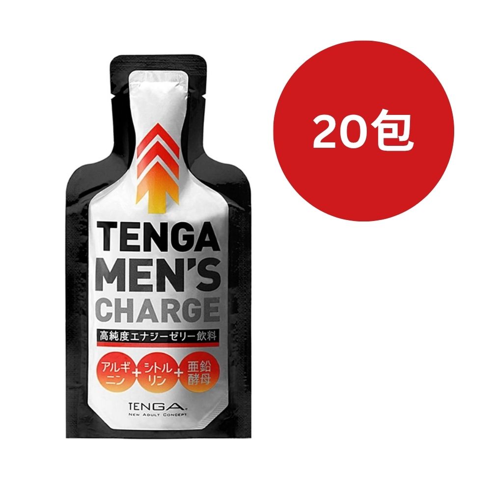TENGA MEN'S CHARGE 男性專用高純度能量補充果凍 10包