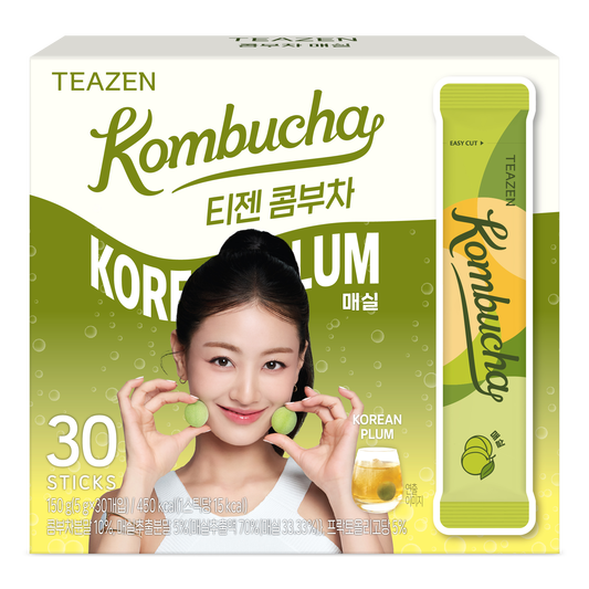 TEAZEN益生菌康普茶(韓國梅味) 30包 TWICE志效限定版