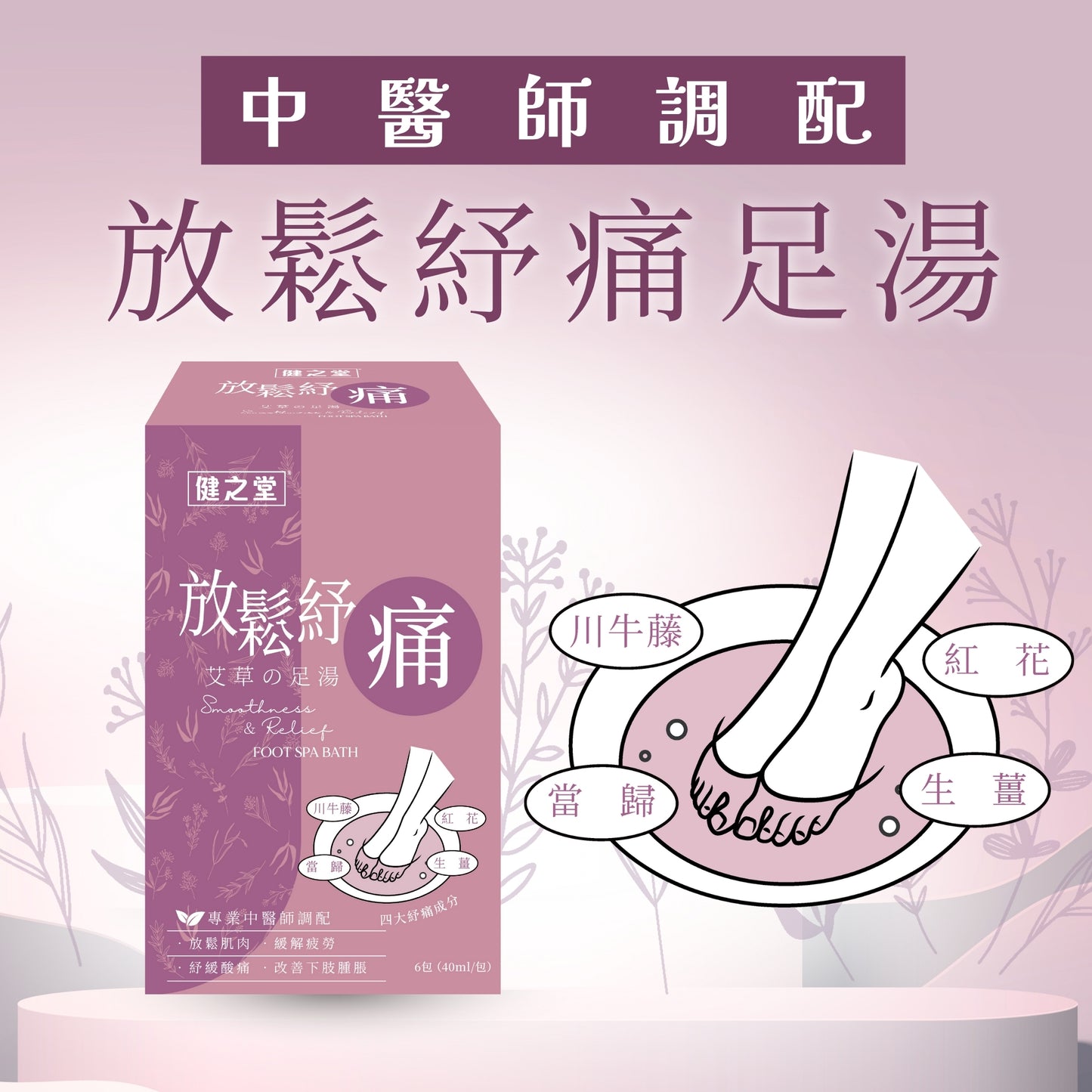 2025中醫師調配-放鬆紓痛足湯